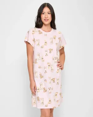 popular  Print Sleep T-Shirt Nightie