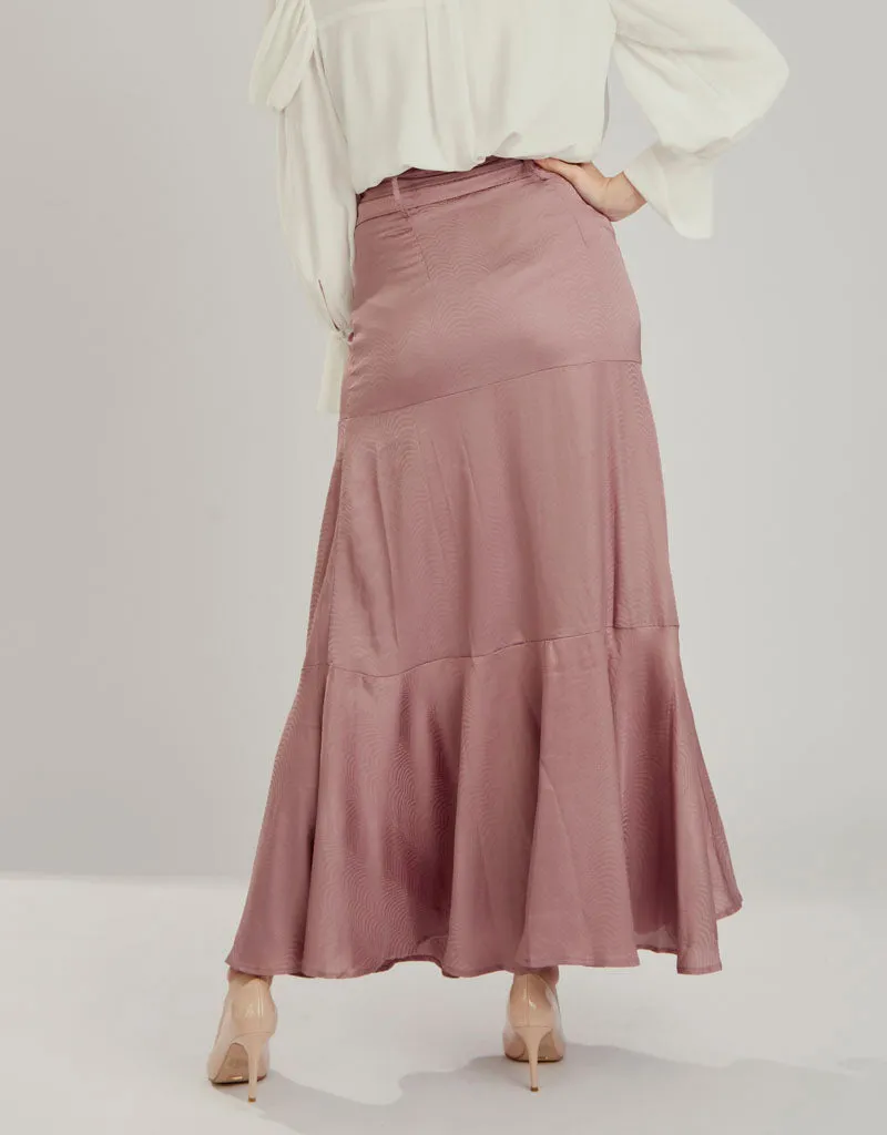 Pristine Button Skirt