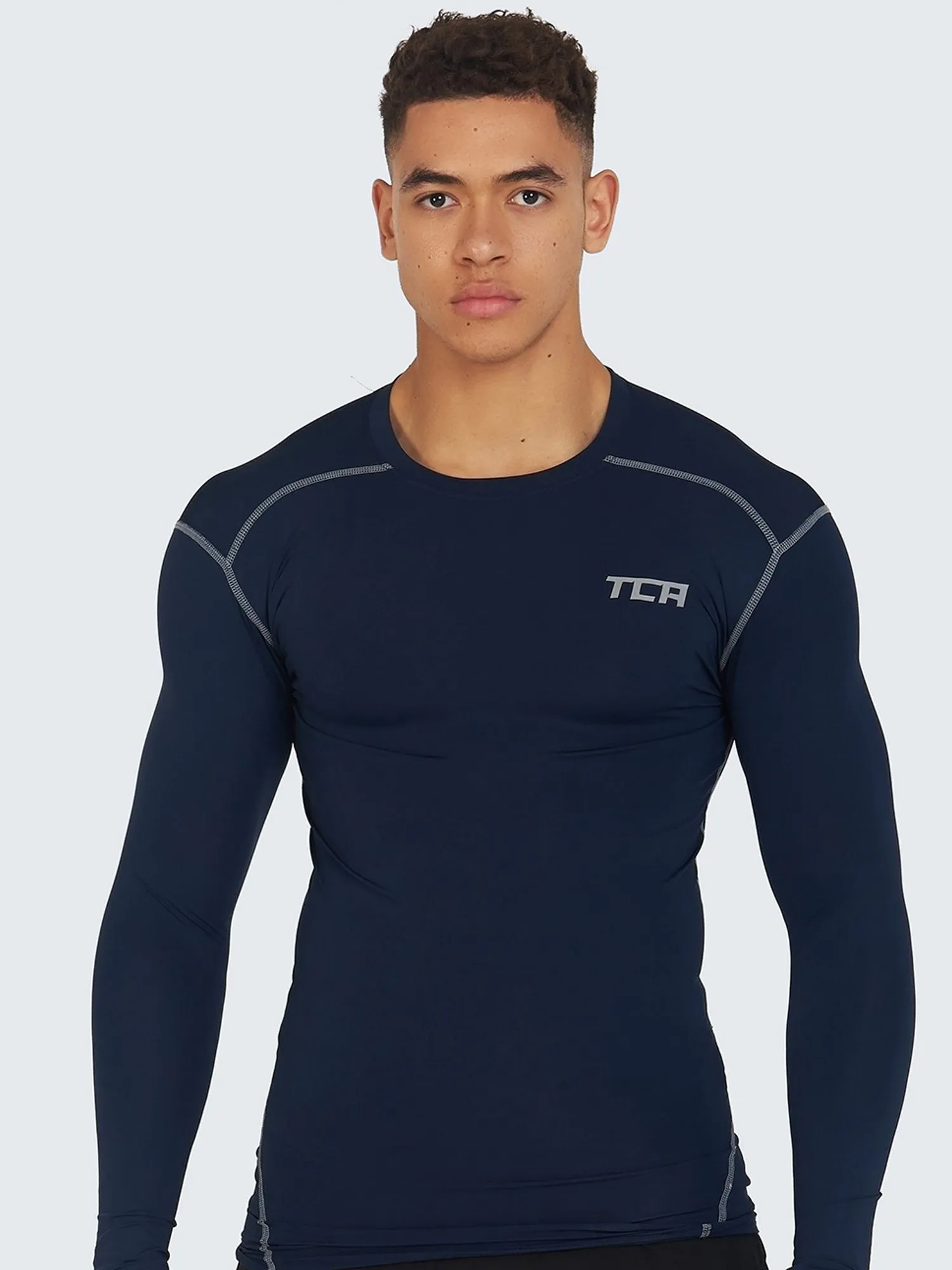 Pro Performance Compression Base Layer Long Sleeve Crew Neck For Men