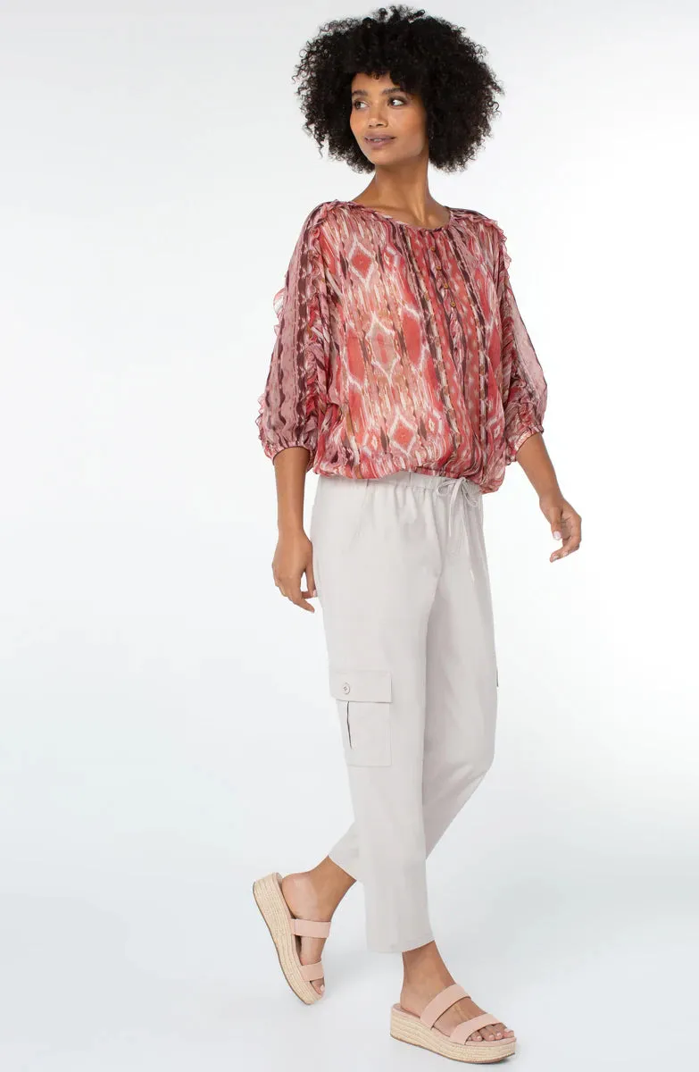 Pull on Cargo Crop | Sand Dollar