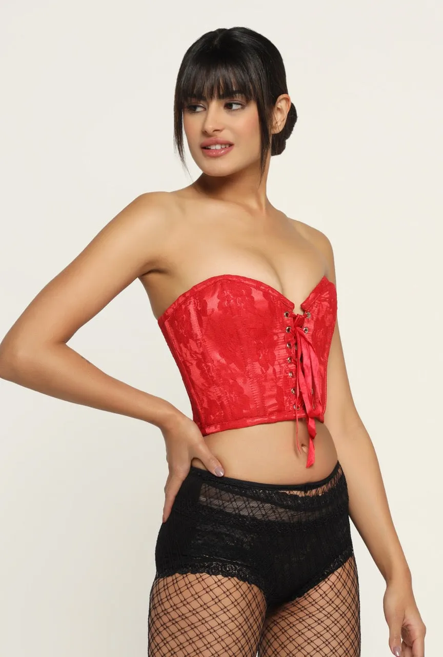 Red Corset Top