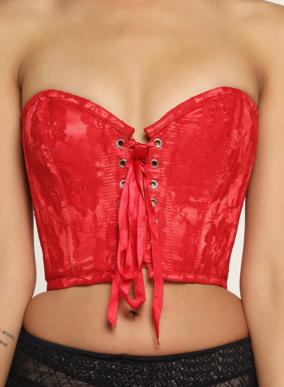 Red Corset Top