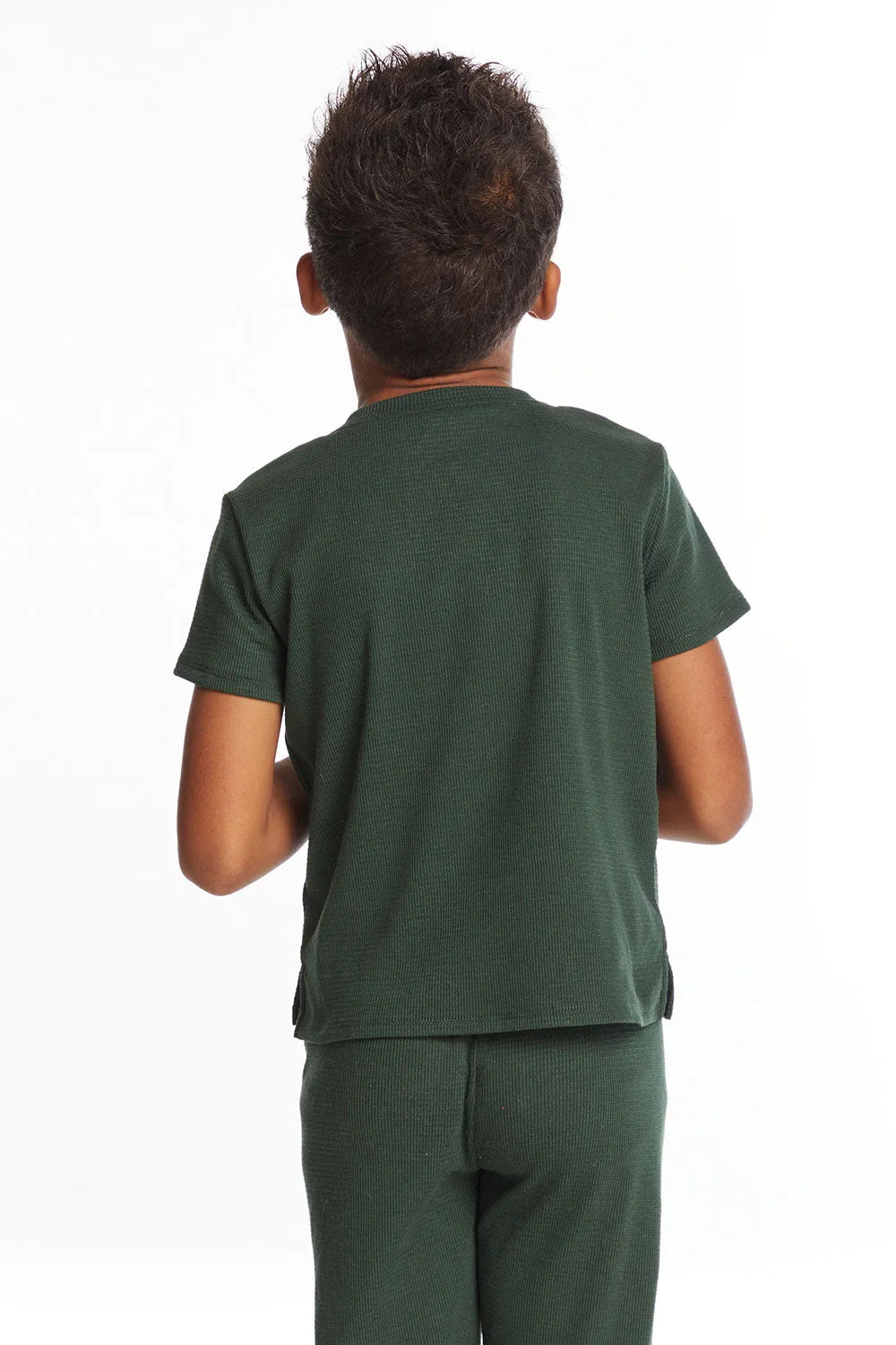 Safari Green Boys Henley