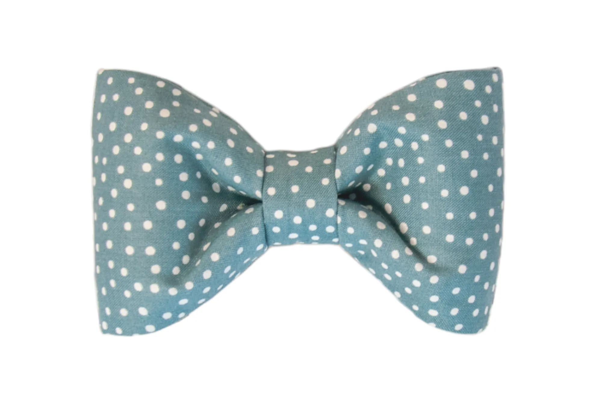 Sage Spots Dog Bow Tie