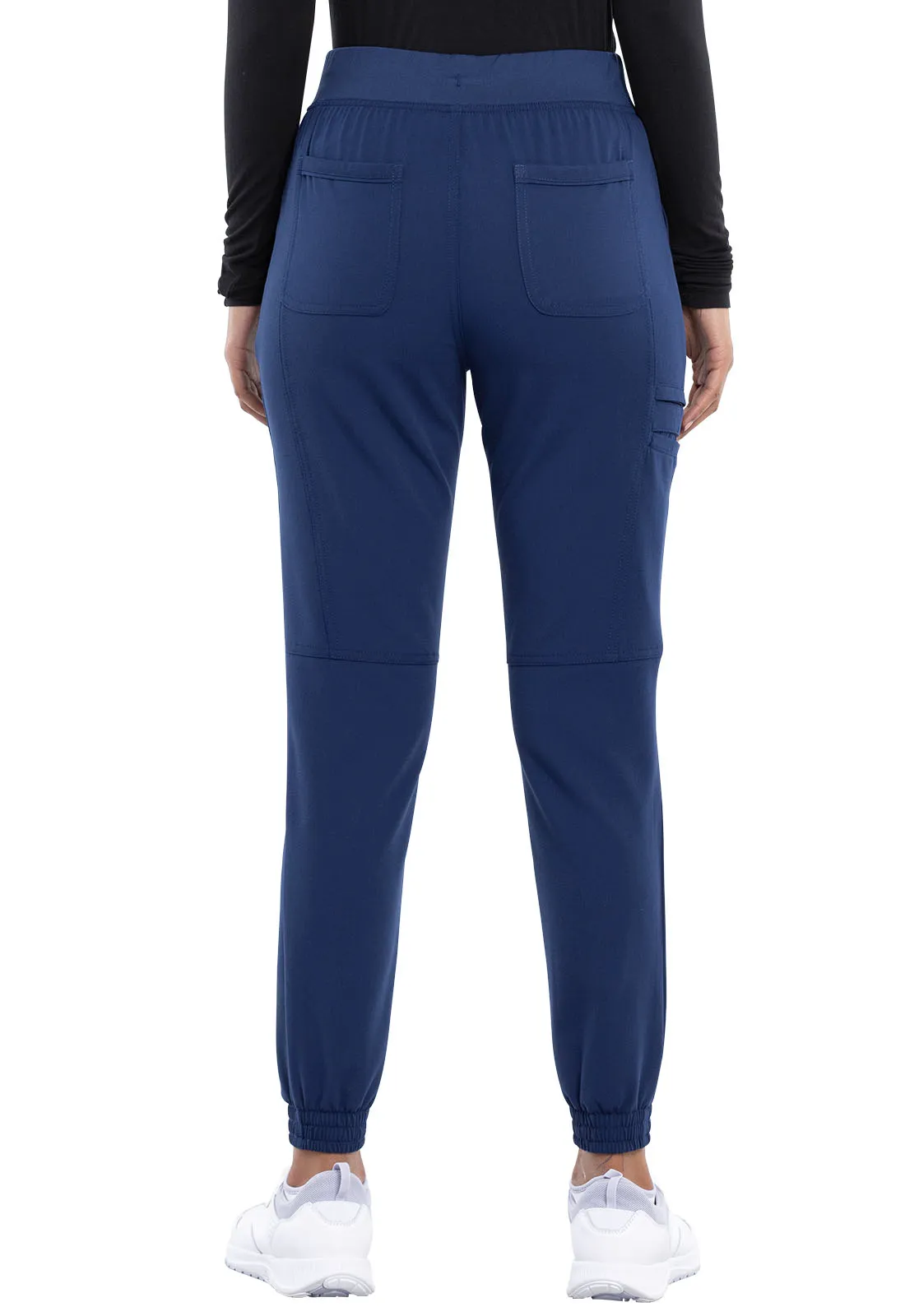 Scrub Pants - Cherokee Women's Euphoria Mid Rise Jogger - Navy, CK260A