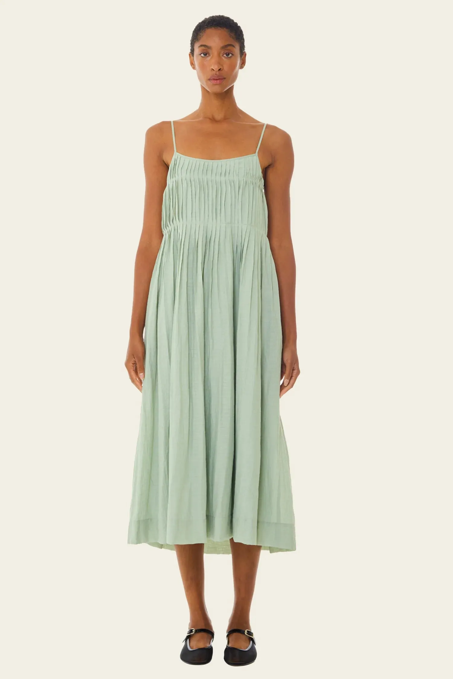 Sea Foam Juliet Midi Dress