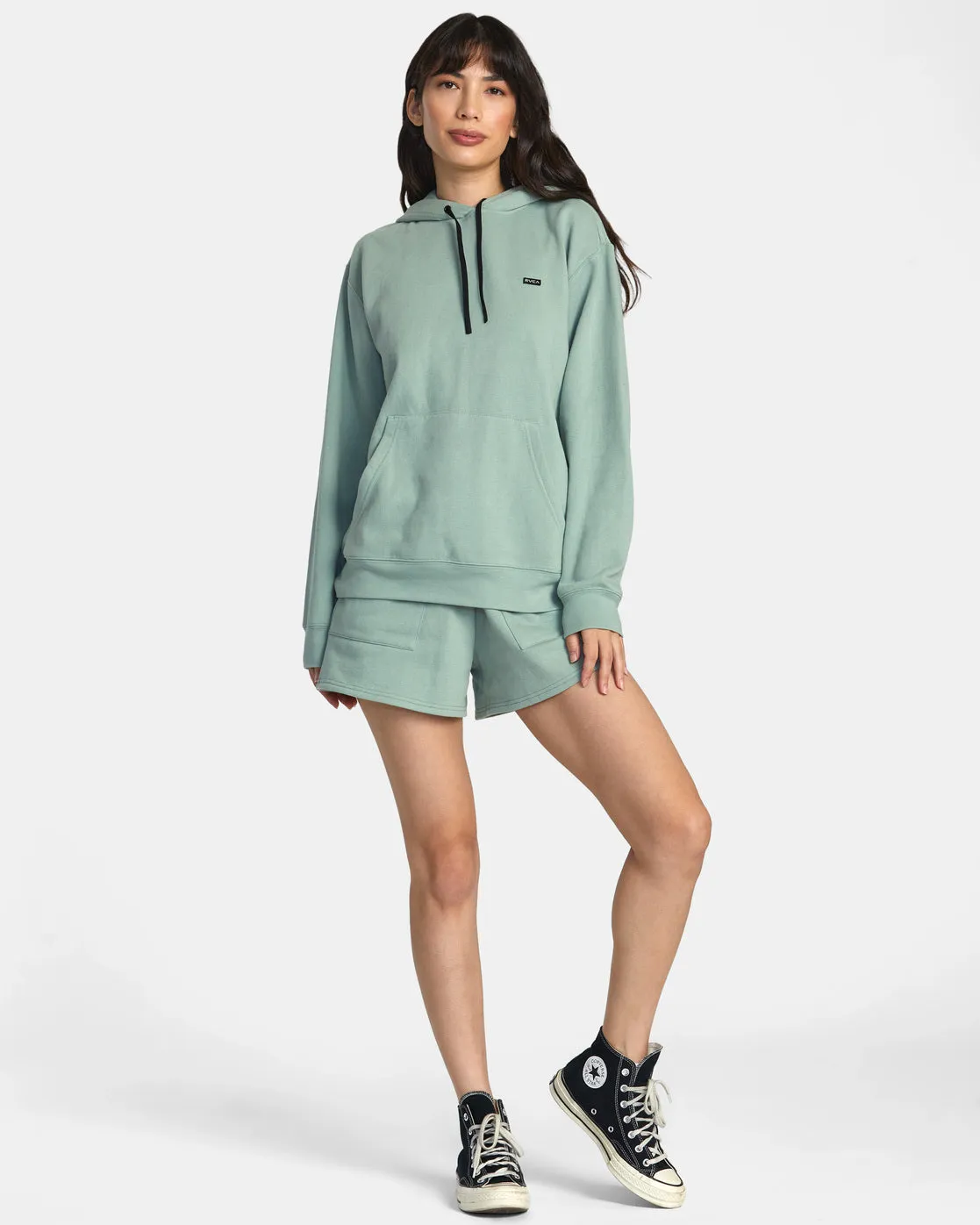 Selects Hooded Base Layer Top - Sage