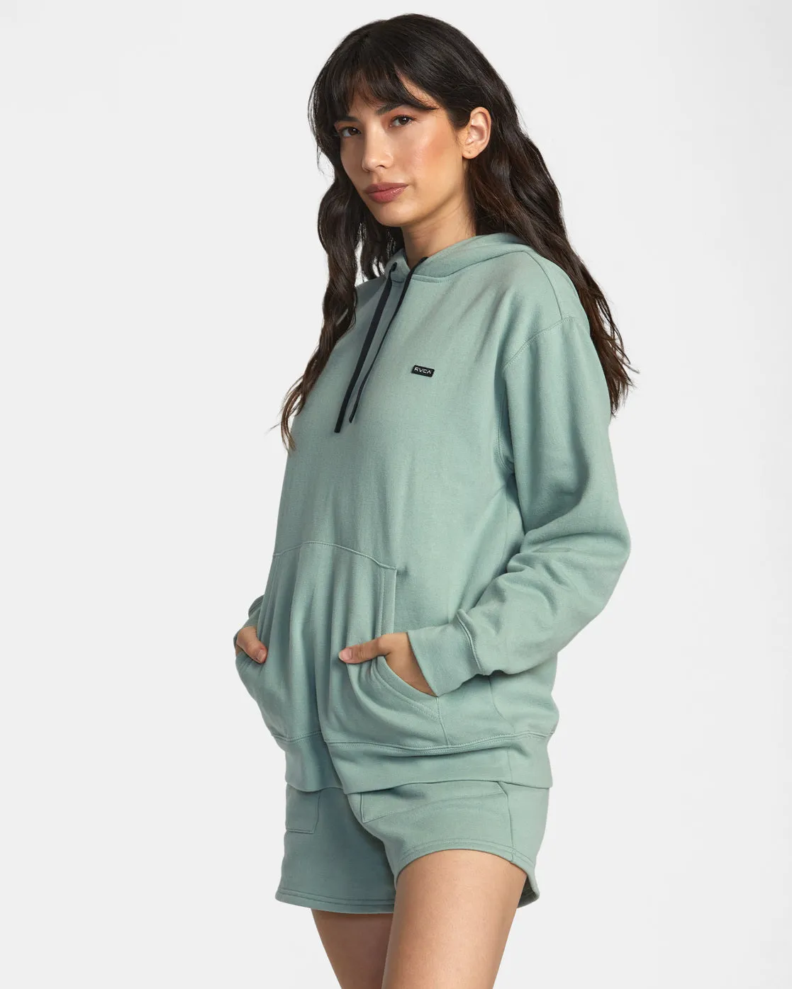 Selects Hooded Base Layer Top - Sage