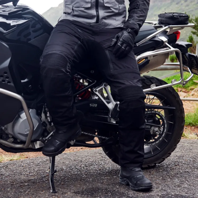 SGI Discovery Black Motorcycle Pants