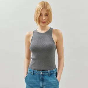 Silk Blend Knitted Vest Top