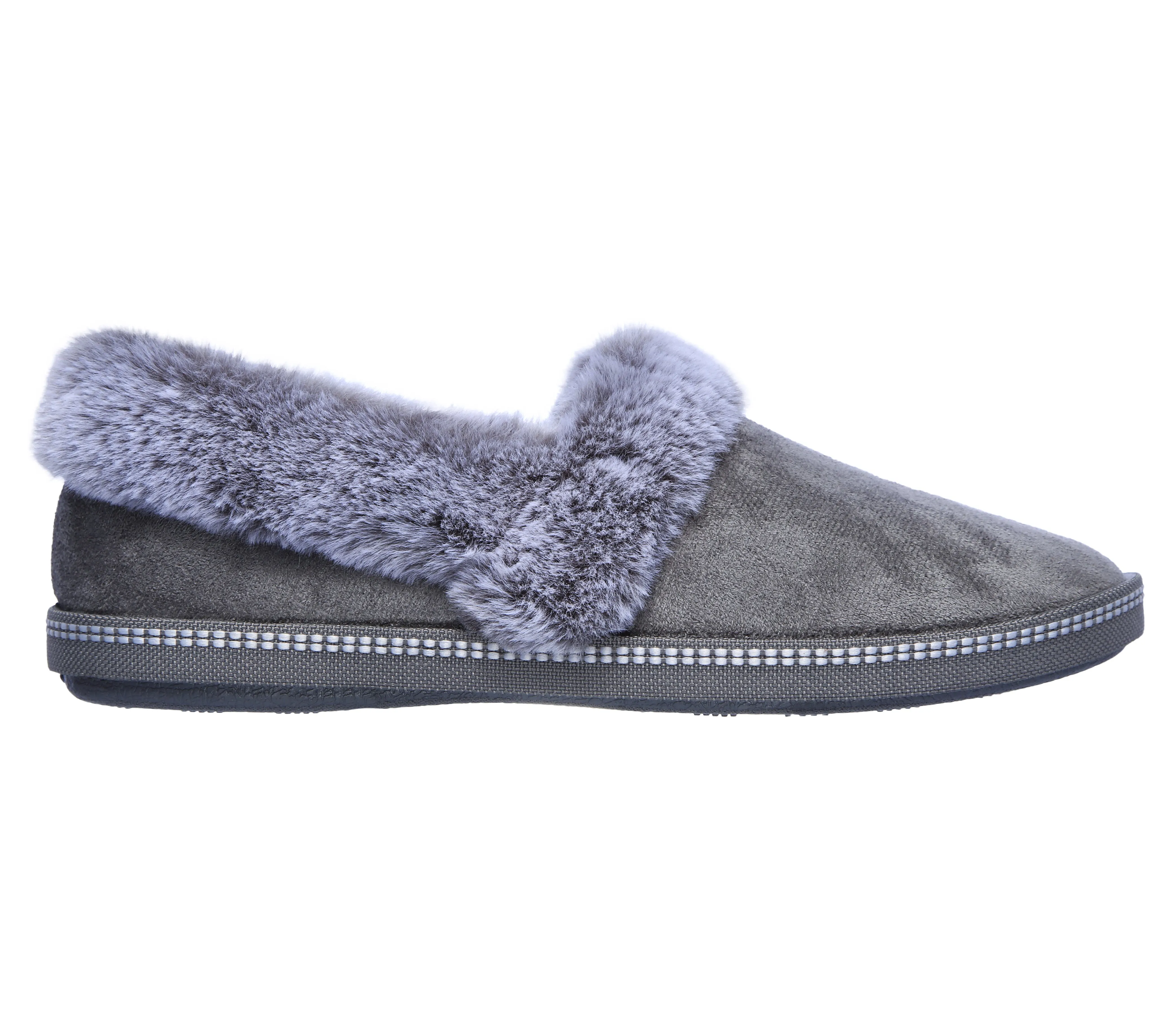 Skechers 32777/CCL Charcoal Womens Soft Slip On Slippers