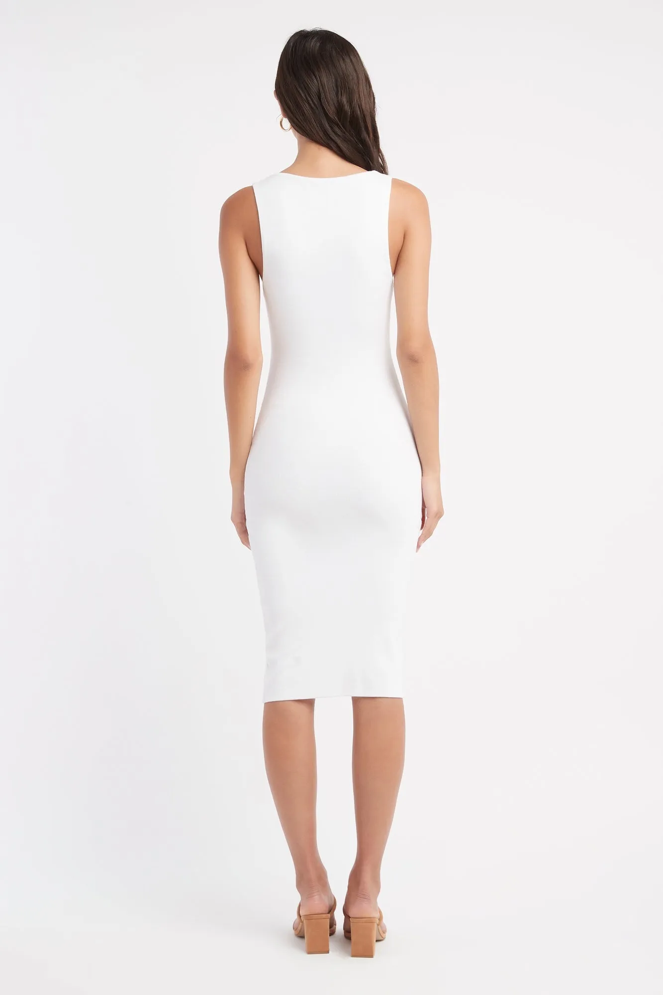 Sophie Button Midi Dress