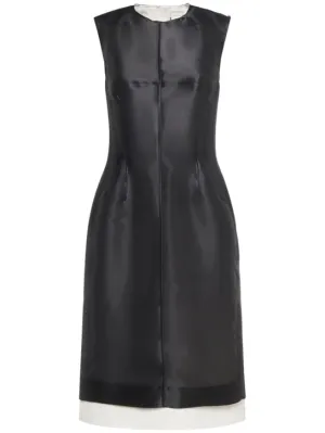 Sportmax   Xiria sleeveless organza midi dress 