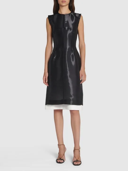 Sportmax   Xiria sleeveless organza midi dress 