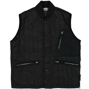 Stone Island Quilted Nylon Vest With Primaloft