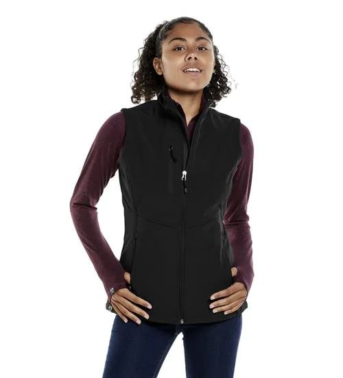 Storm Creek Ladies Trailblazer High-Stretch Fleece-Lined Softshell Vest