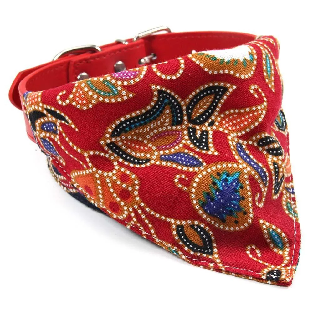 Stylish Triangular Bandana Collars for Dogs