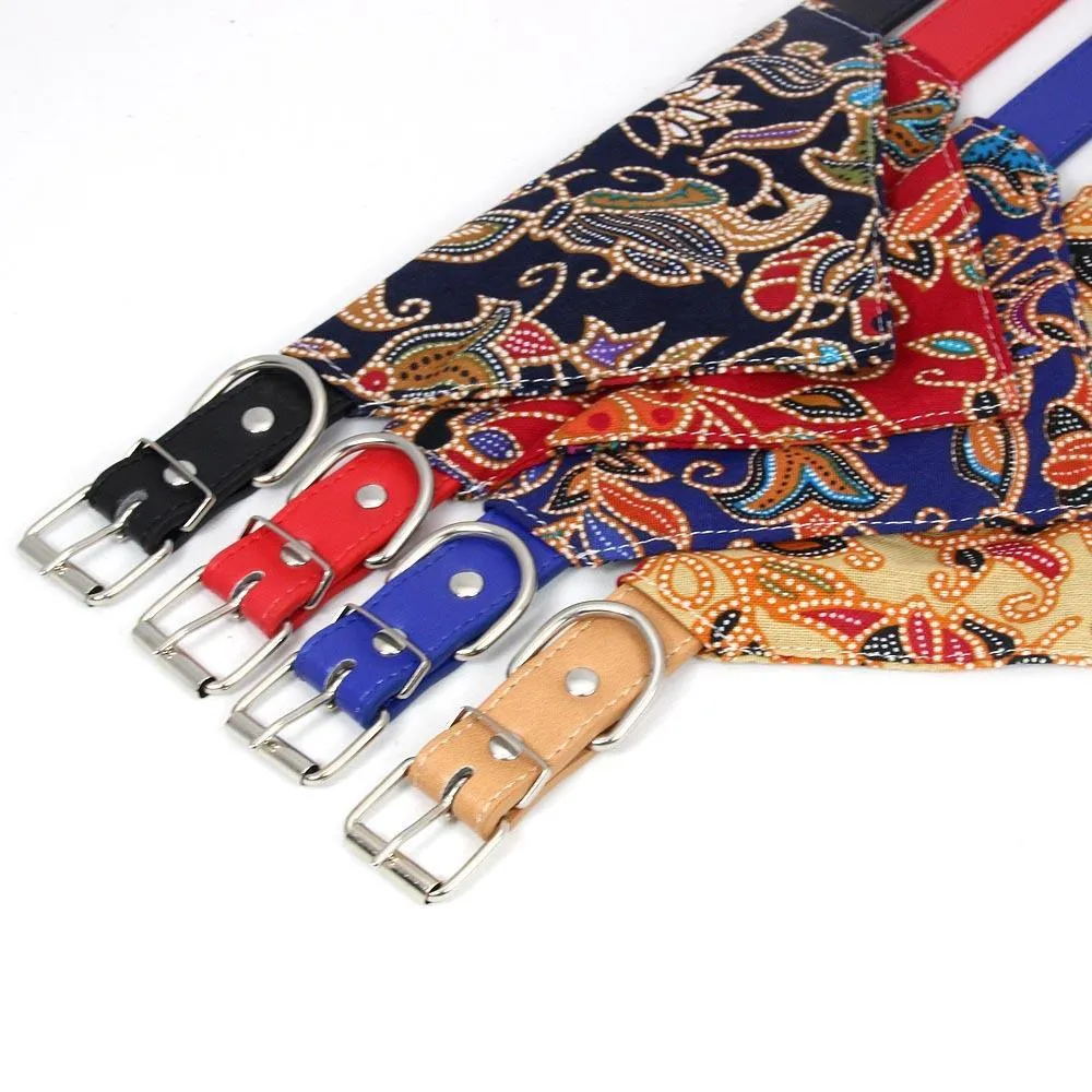 Stylish Triangular Bandana Collars for Dogs