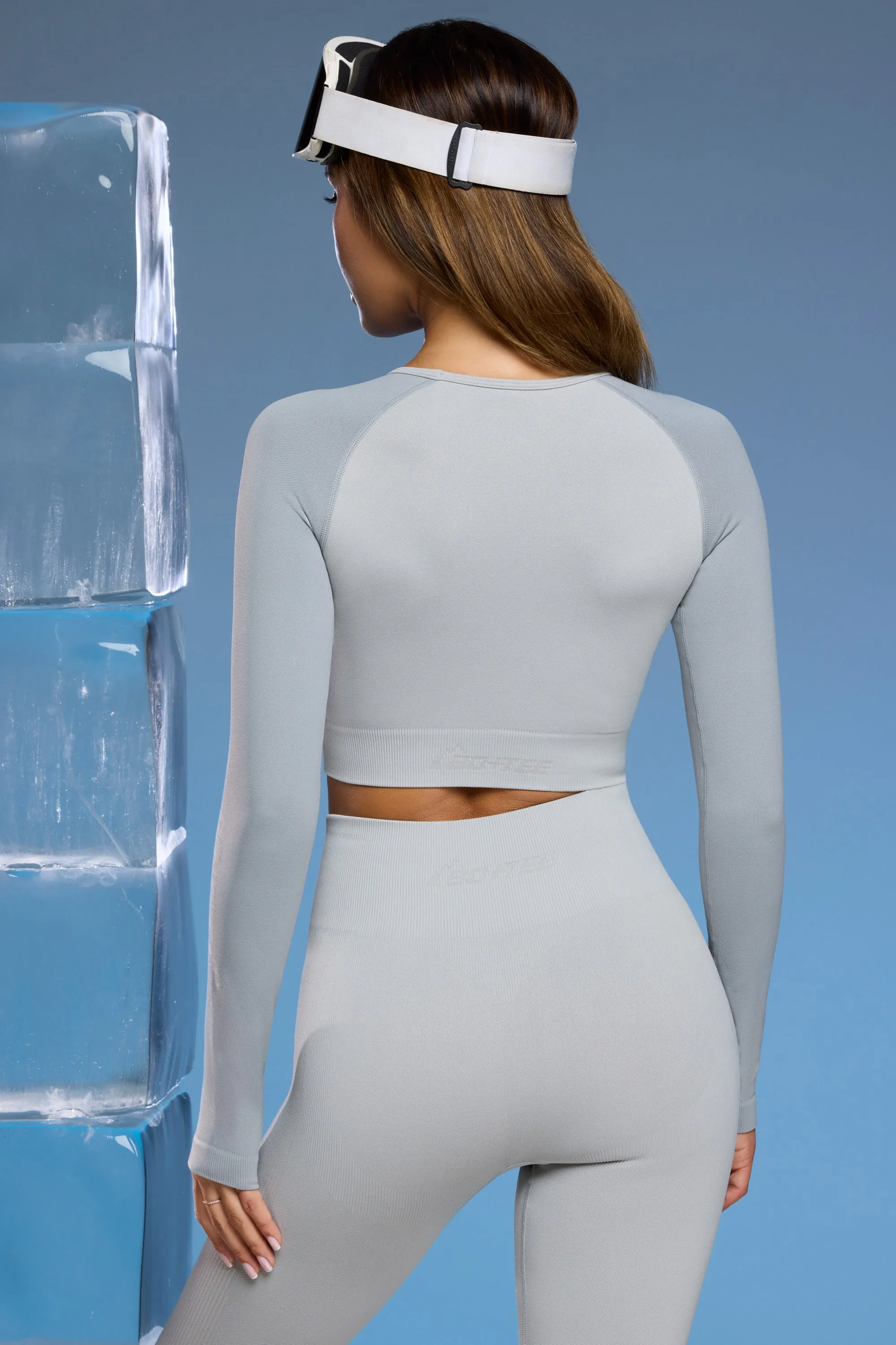 Super Sculpt Base Layer Top in Light Grey