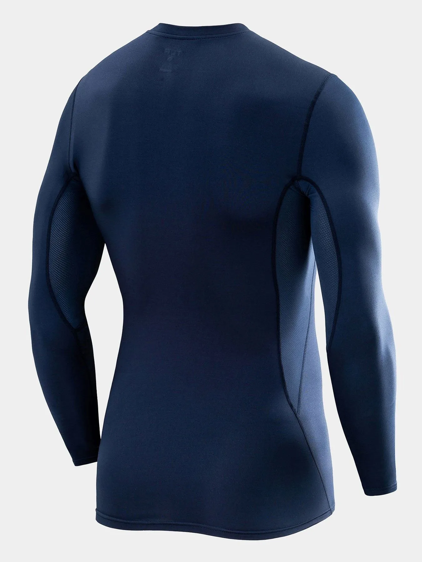 SuperThermal Compression Base Layer Long Sleeve Crew Neck For Men With Brushed Inner Fabric