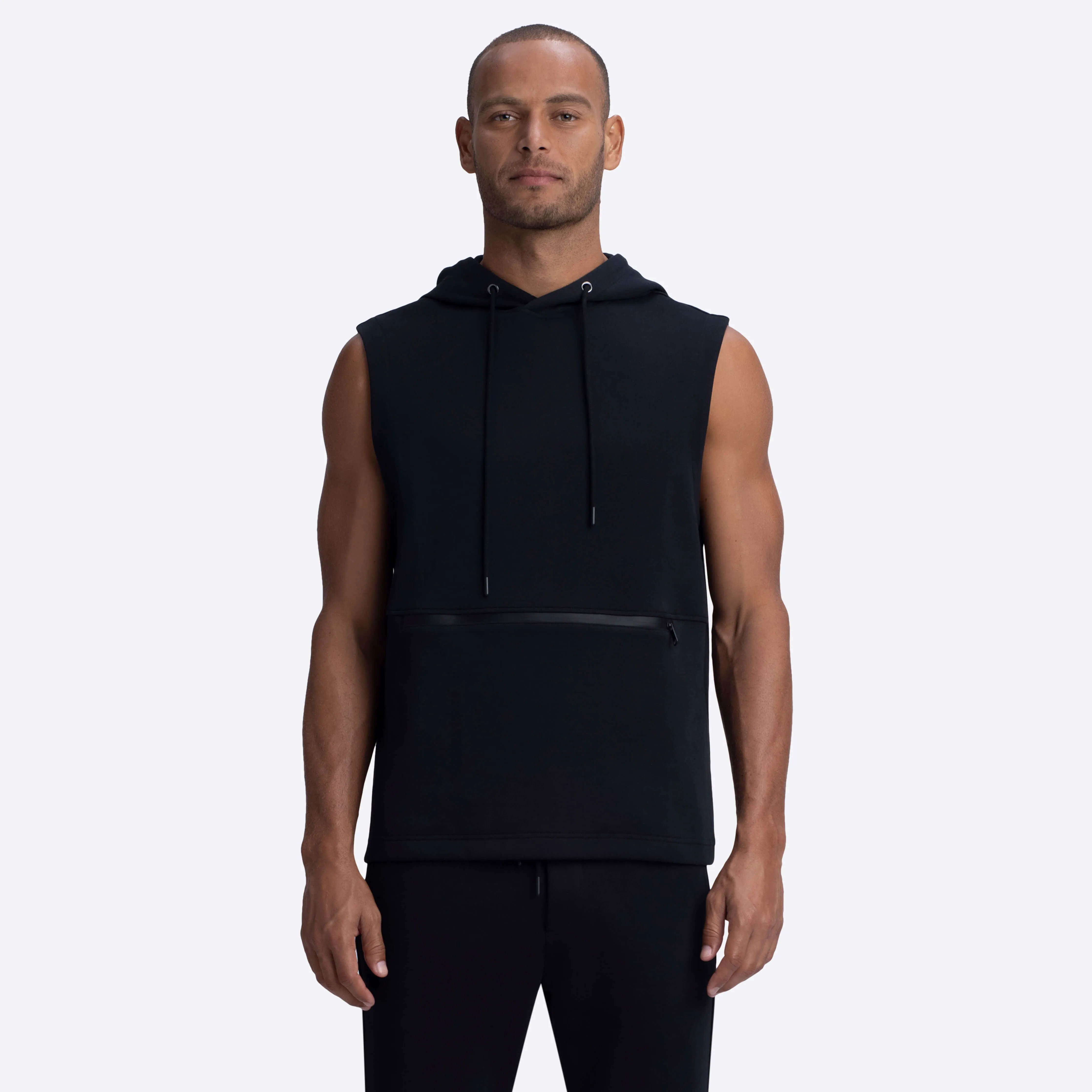 Sweatshirt Hooded Vest