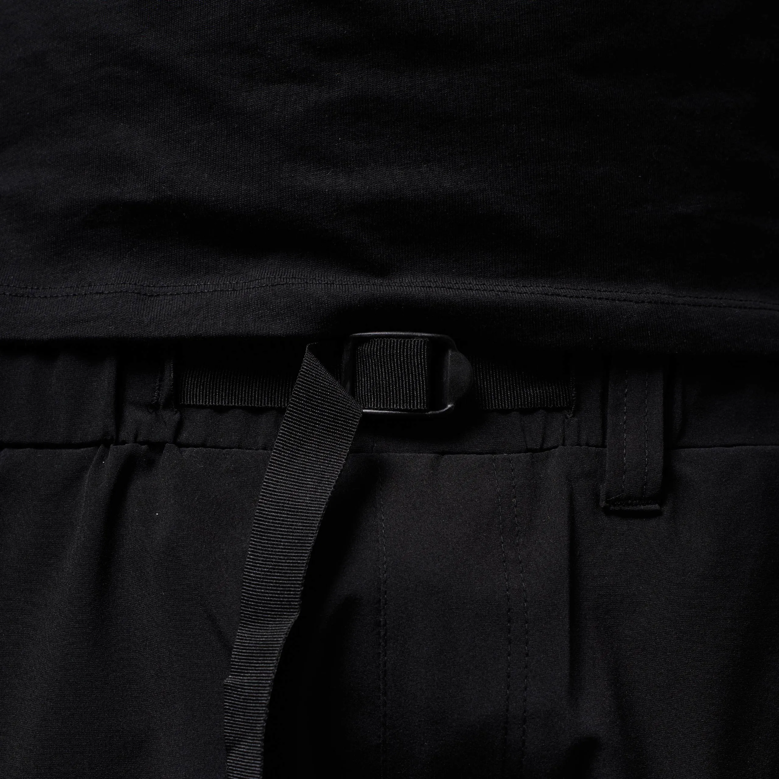 Techno Shorts Cargo Black