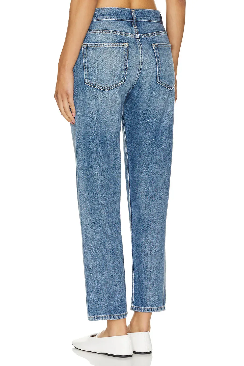 The Marlowe Slim Boyfriend Denim by ÉTICA - Castaway