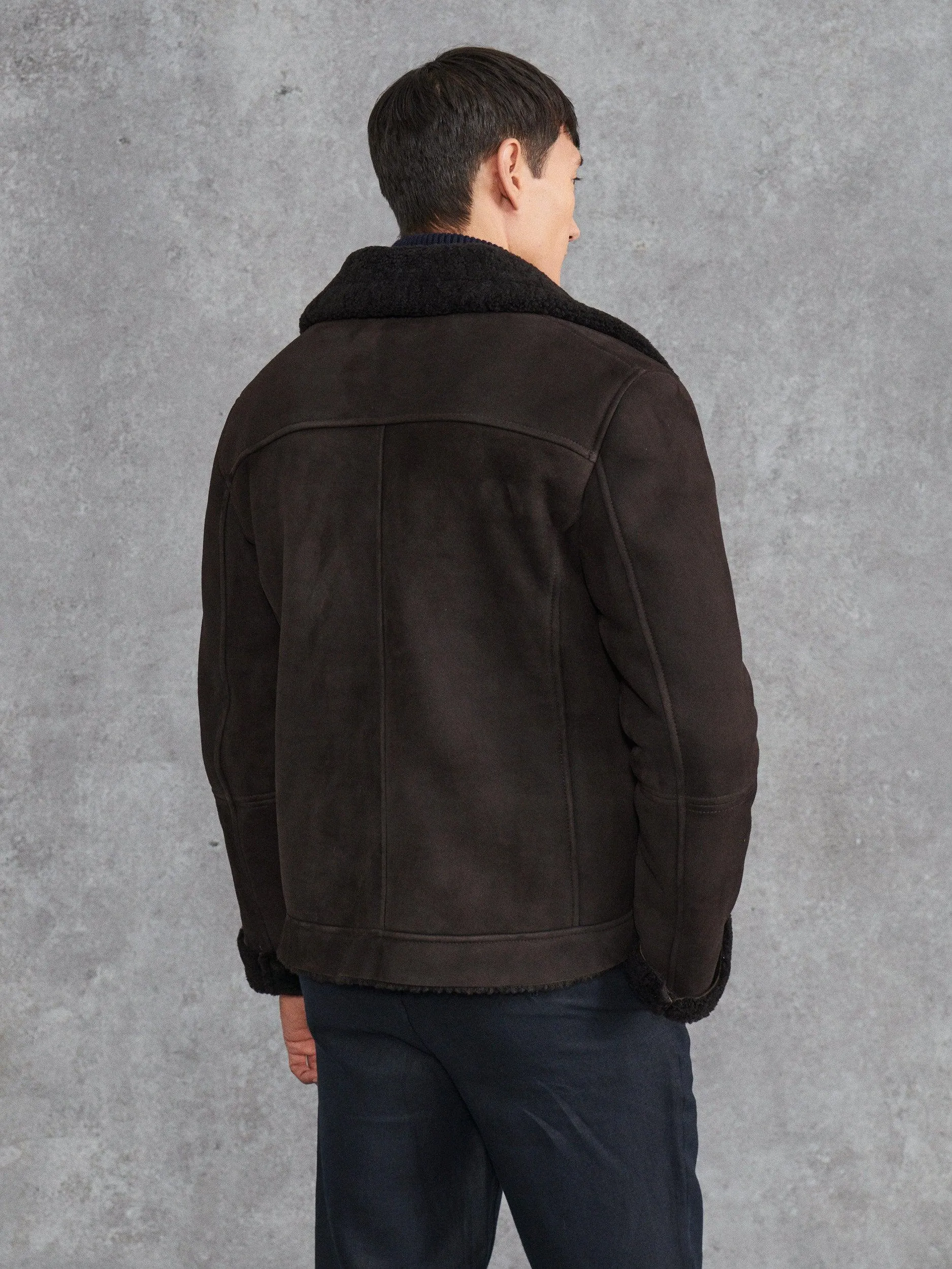 The Shearling Flight Jacket