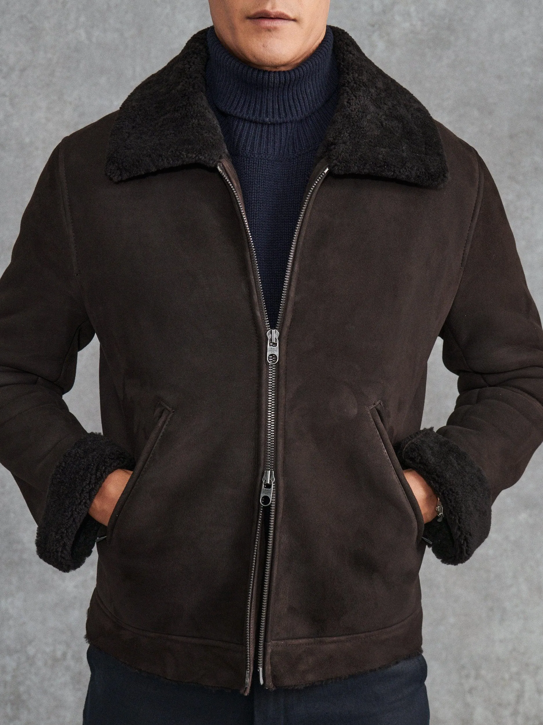 The Shearling Flight Jacket