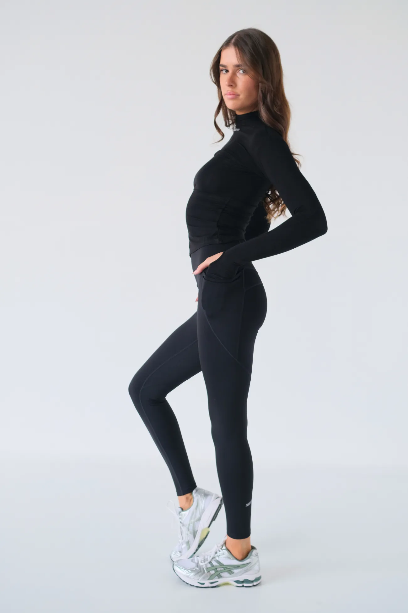 Thermal Tech Pocket Leggings - Black