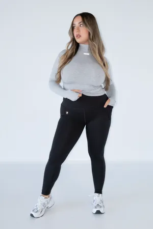 Thermal Tech Pocket Leggings - Black