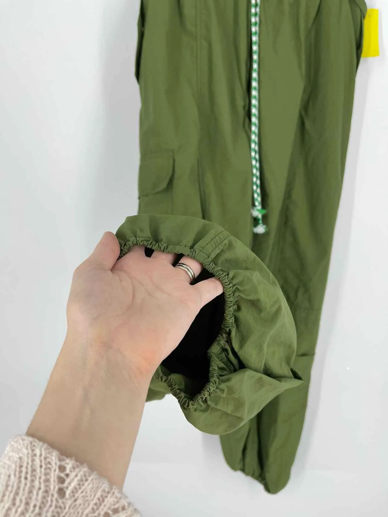 Urban Outfitters Size M Army Green Drawstring Cargo Pants Pants