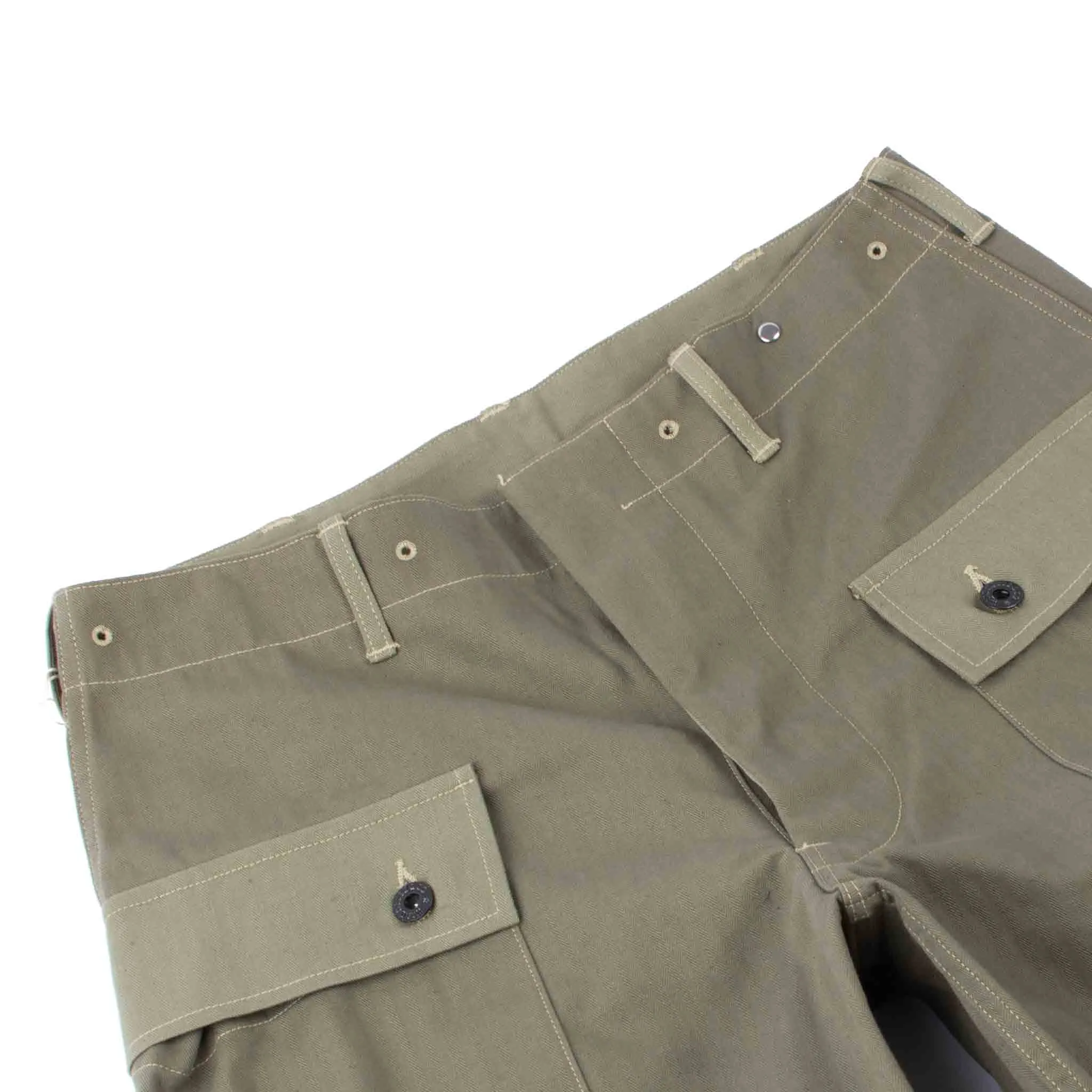 Warehouse Lot. 1097 USMC Herringbone Monkey Pants OD Green