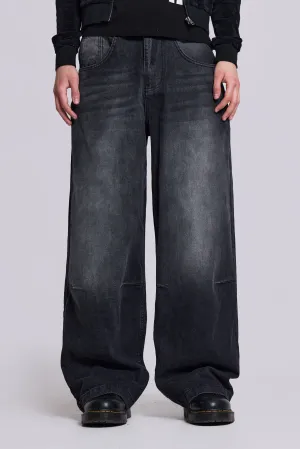 Washed Black Colossus Jeans