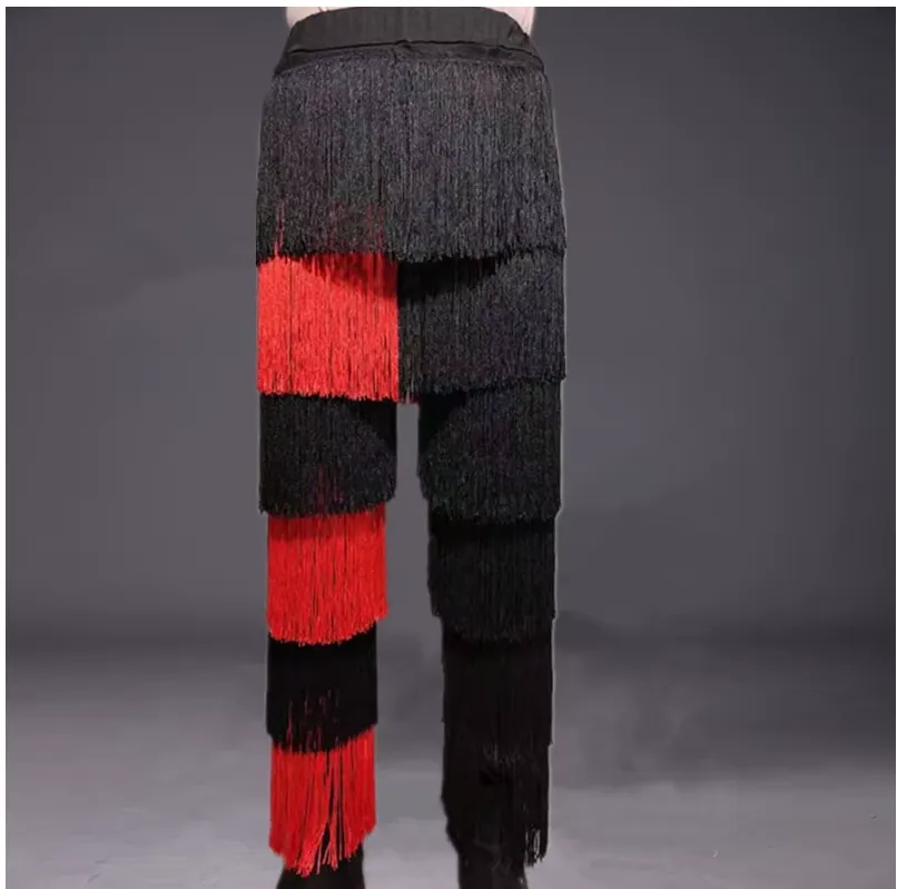 Women's Fringed Pants - Women's New Fringed Multi-layer Tassels Pants