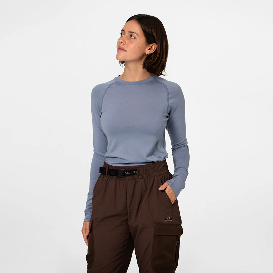 Womens Merino LS Base Layer Nigella