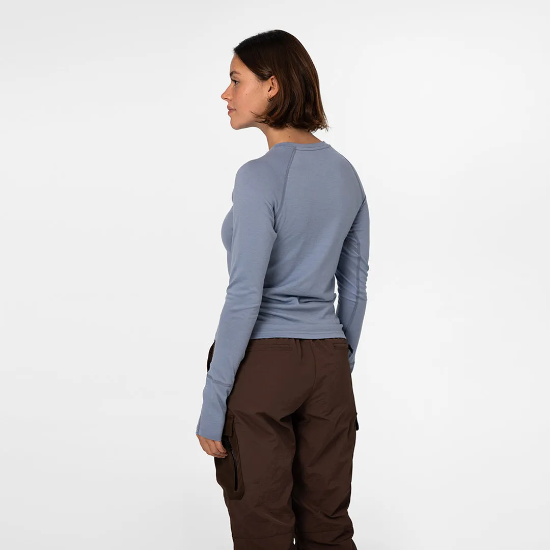 Womens Merino LS Base Layer Nigella