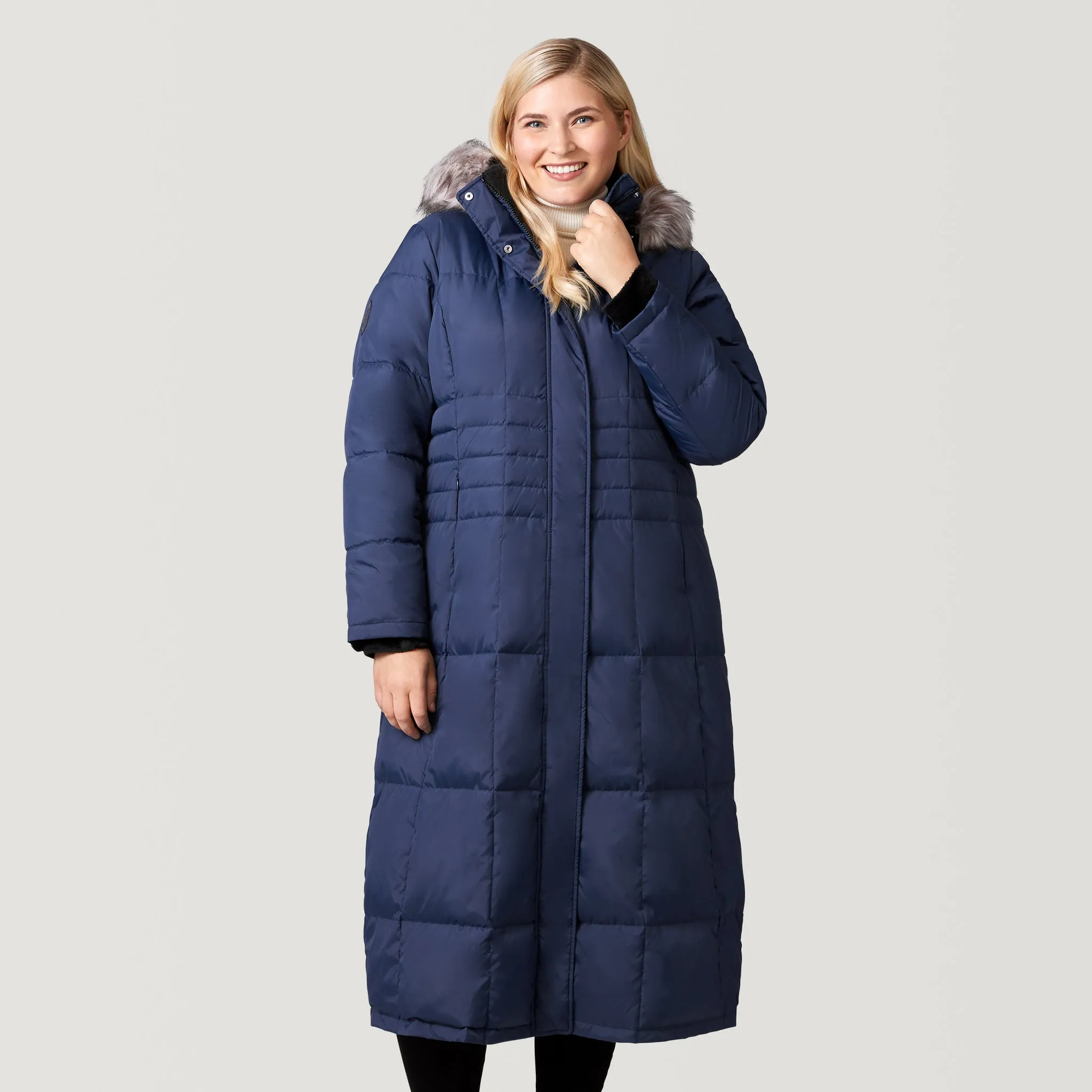 Women's Plus Size Full Length Splendor Down Jacket