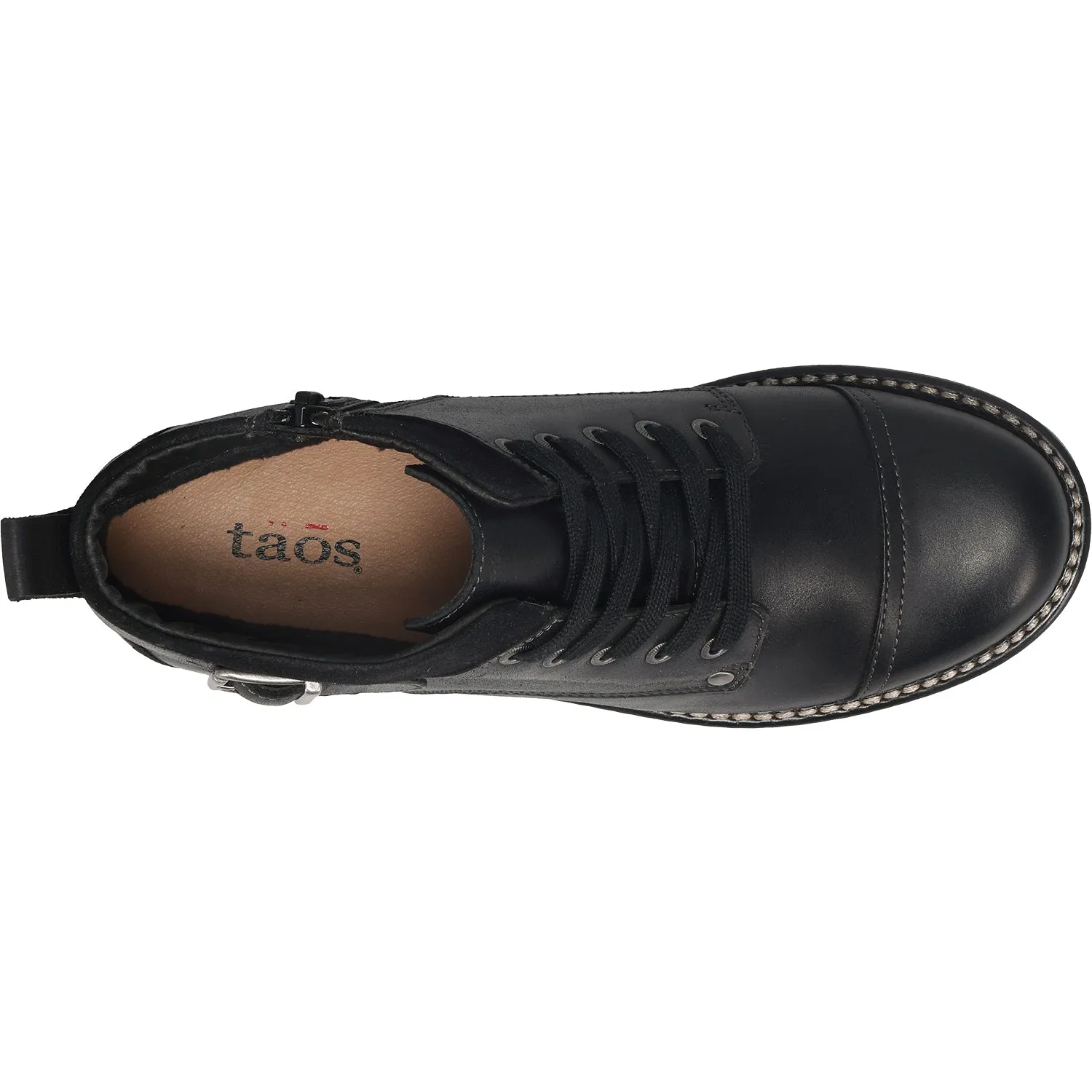 Women's Taos Mini Crave Black Leather