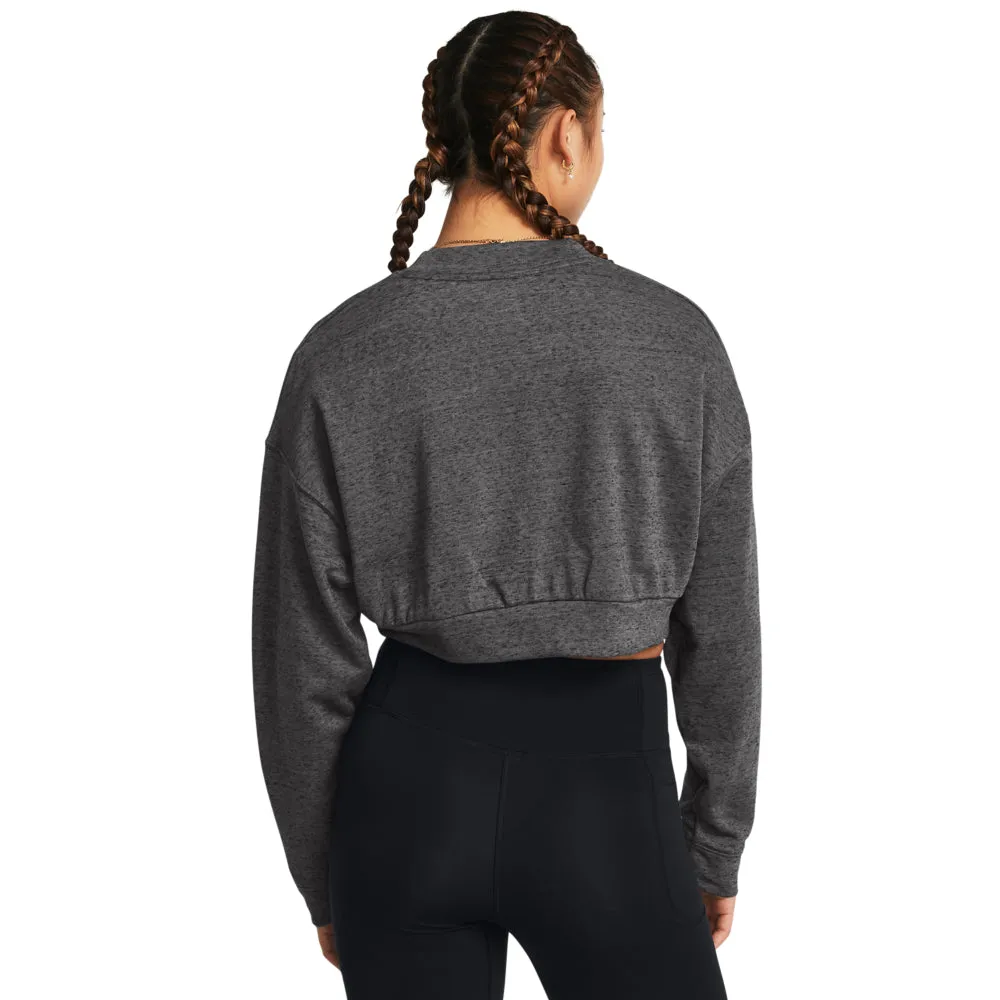 Women's Under Armour Rival Terry Crop Crew