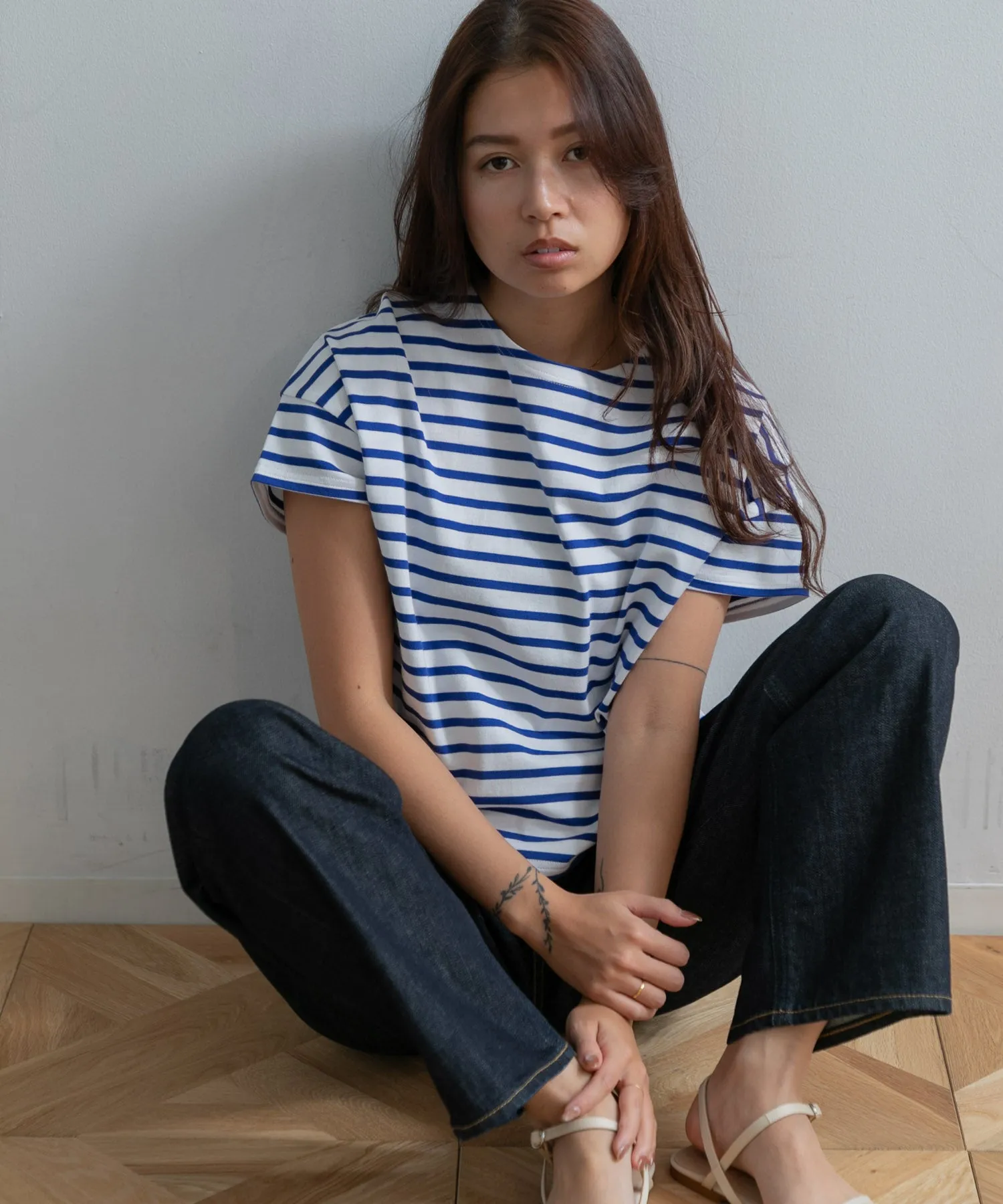 【WOMEN】YANUK ボーイズストレート LEA OWI