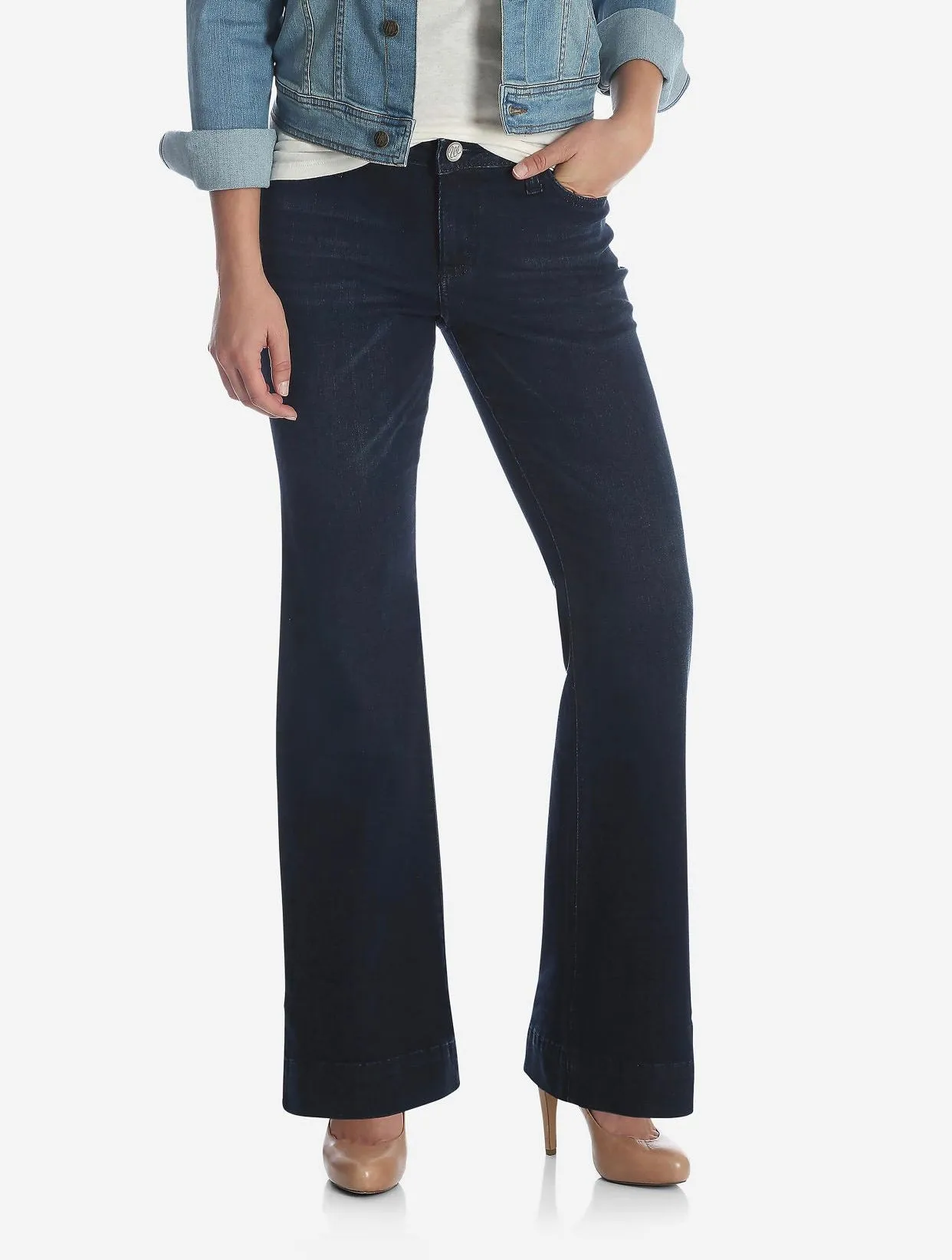 Wrangler Mid Rise Mae Trouser