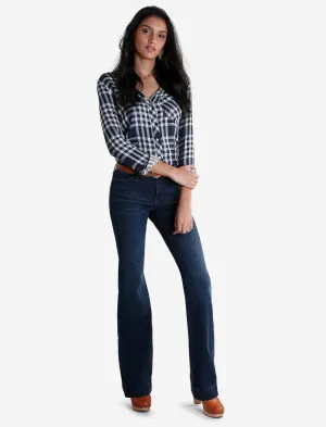 Wrangler Mid Rise Mae Trouser